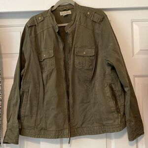 Lucky Brand Olive Cargo Jacket
